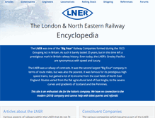 Tablet Screenshot of lner.info